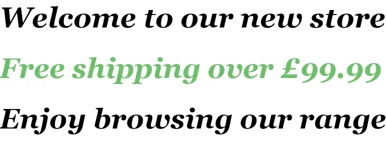 Welcome to our new store! Free shipping over £99.99. Enjoy browsing our huge range of spirits and wine.